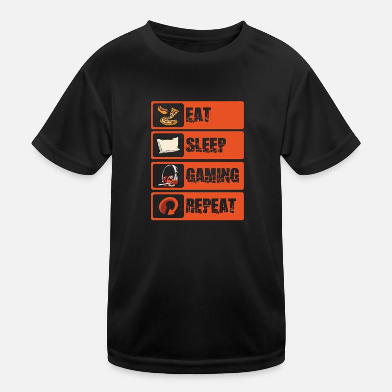 PC E-Sport Tastatur Gamepad Kinder Funktions-T-Shirt