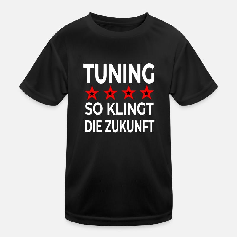 Tuning Kinder Funktions-T-Shirt