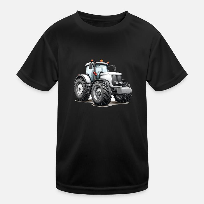 Niedlicher Traktor Kinder Funktions-T-Shirt
