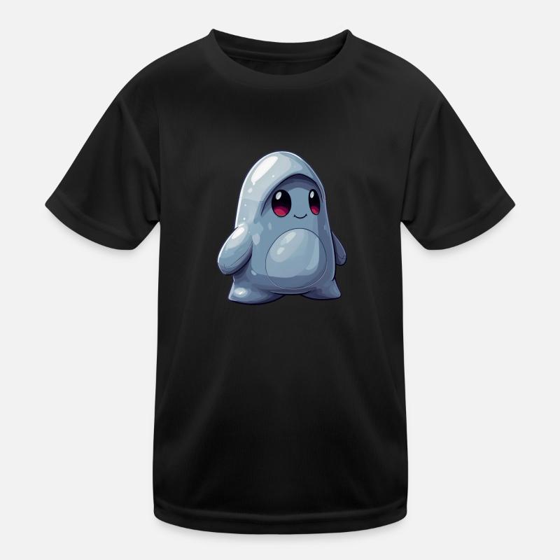 Little Ghost Kids Functional T-Shirt