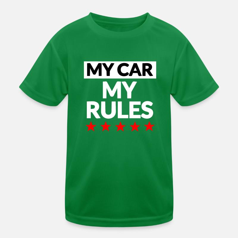 Auto Kinder Funktions-T-Shirt