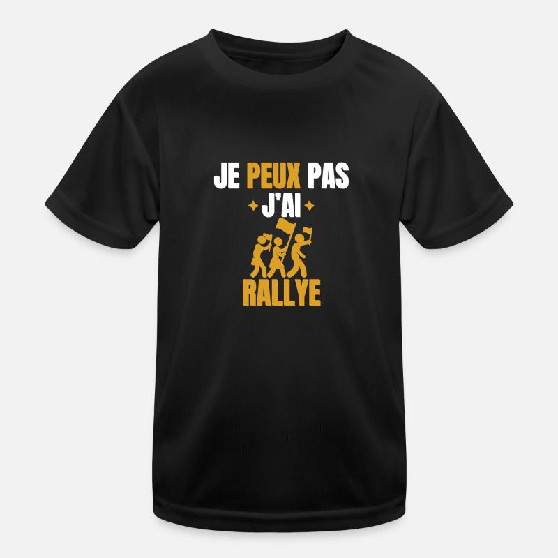 I can't I rally Kids Functional T-Shirt