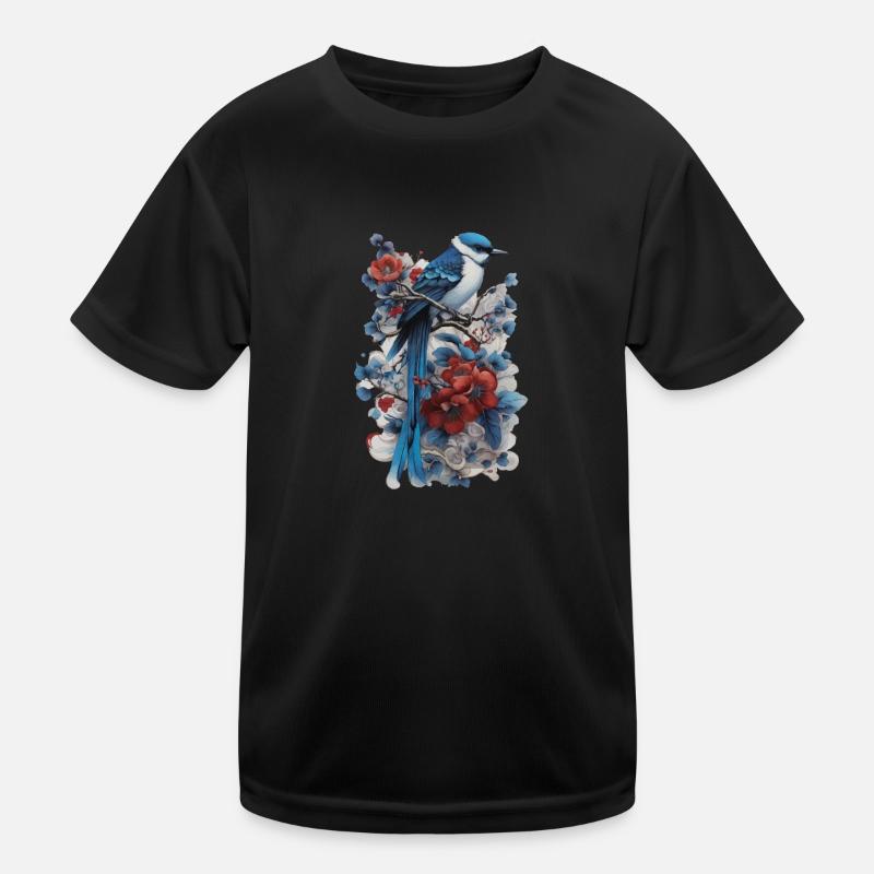 Oiseau T-shirt sport Enfant