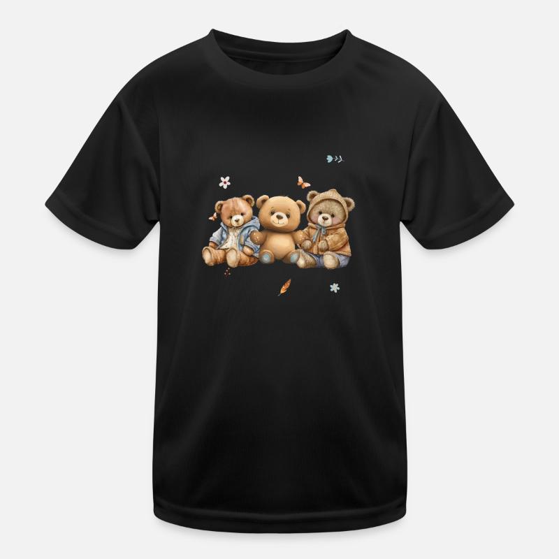 teddy bear Kids Functional T-Shirt