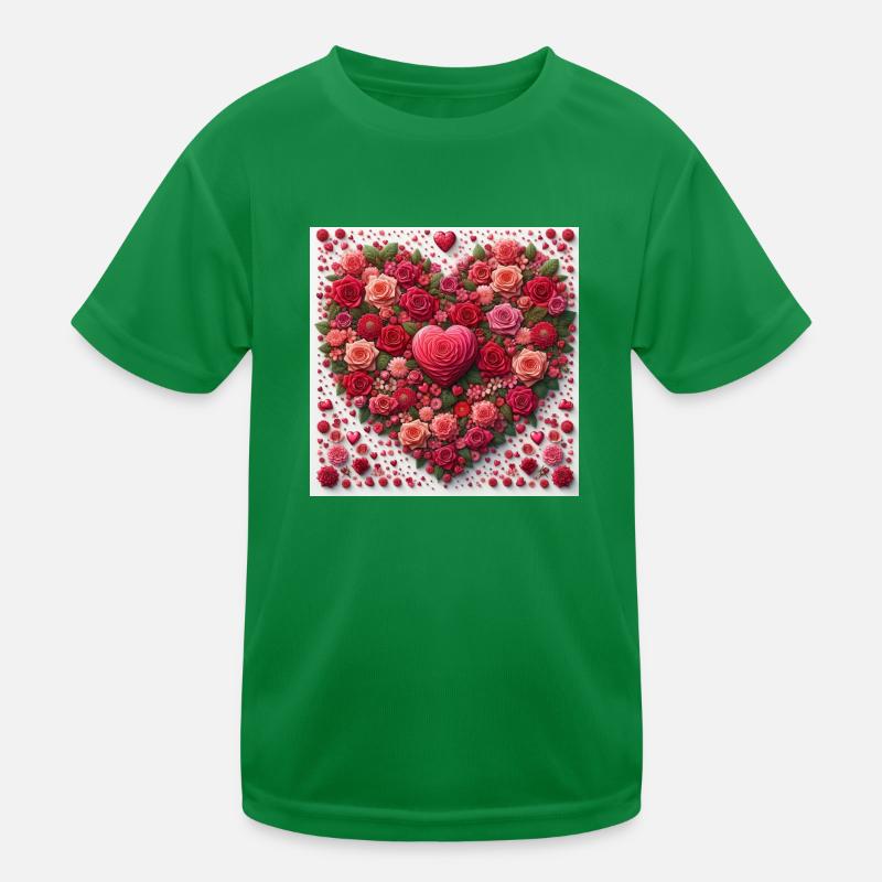 Joyeuse Saint-Valentin T-shirt sport Enfant