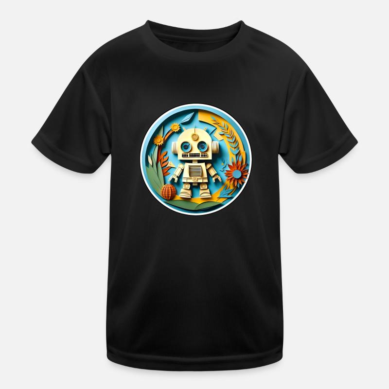 PAPER ROBOT Kids Functional T-Shirt
