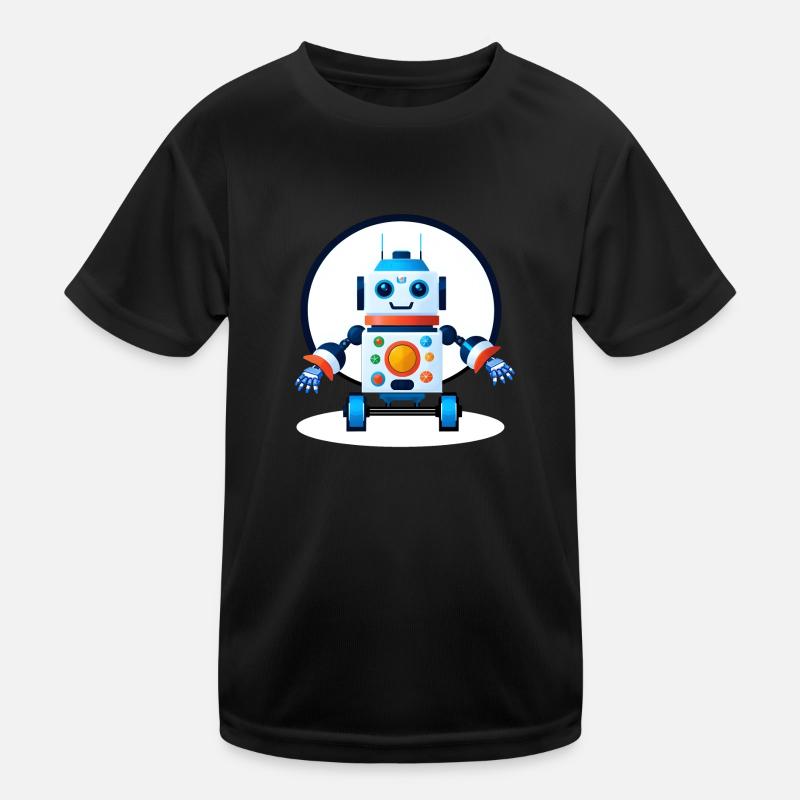 ROBOTER-SPIELZEUG Kinder Funktions-T-Shirt
