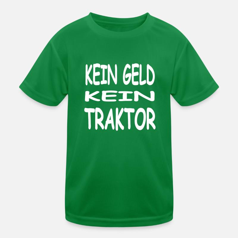 Tractor Kids Functional T-Shirt