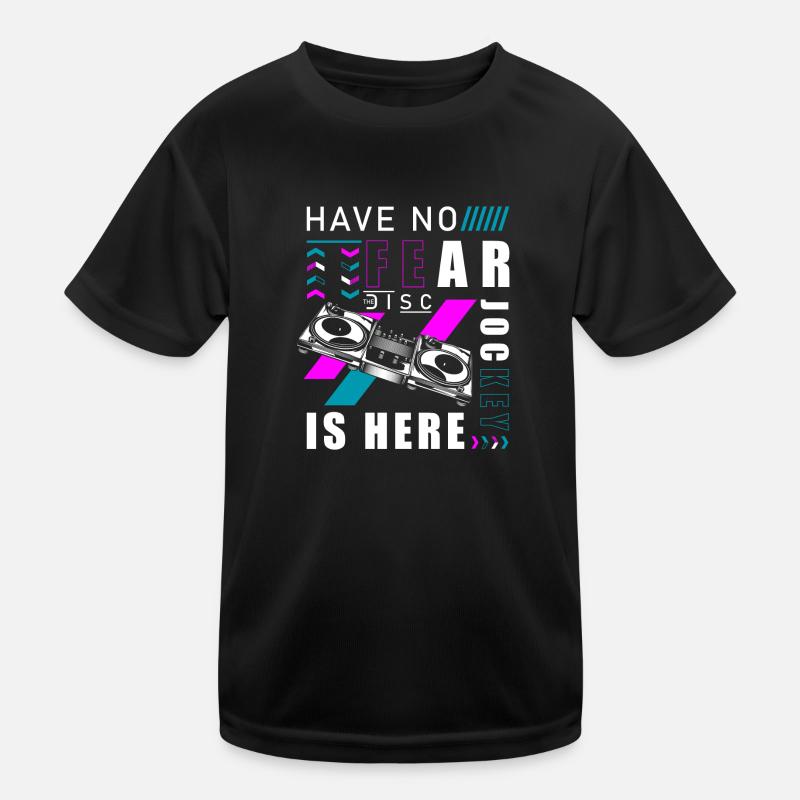 DJ Electro Fun Kids Functional T-Shirt