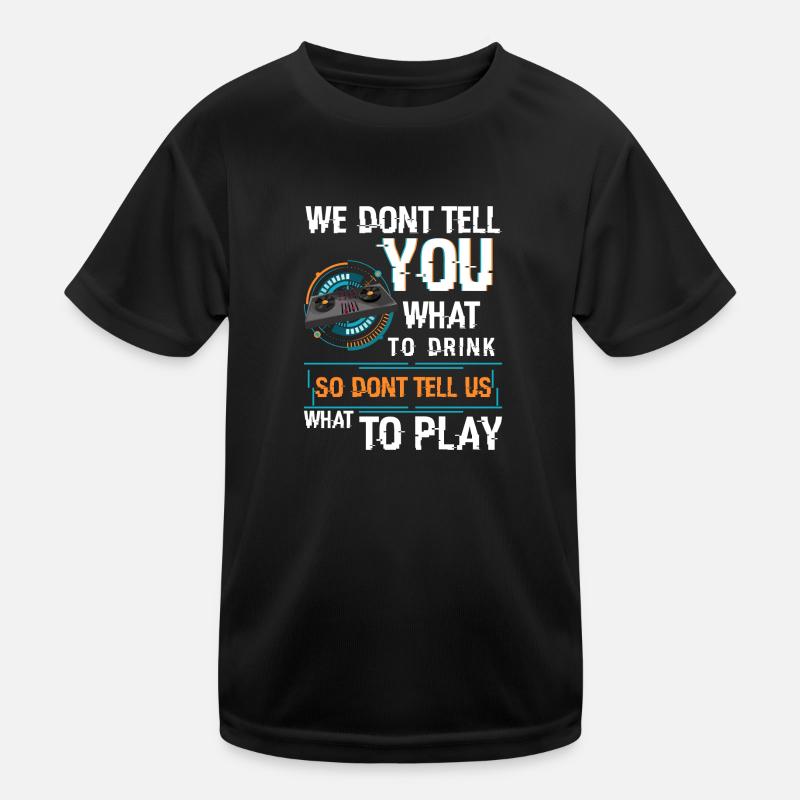 Musik Techno Electro Rave Kinder Funktions-T-Shirt