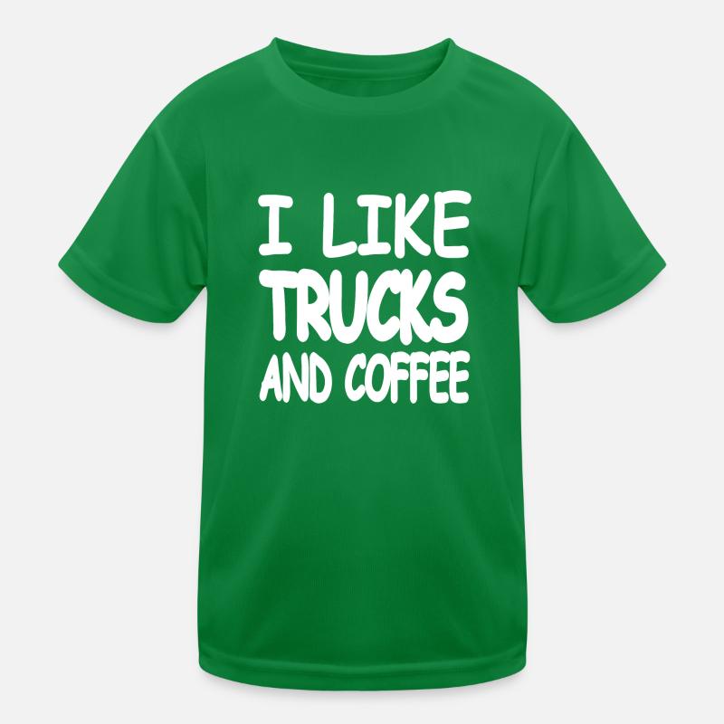 Trucks Kinder Funktions-T-Shirt
