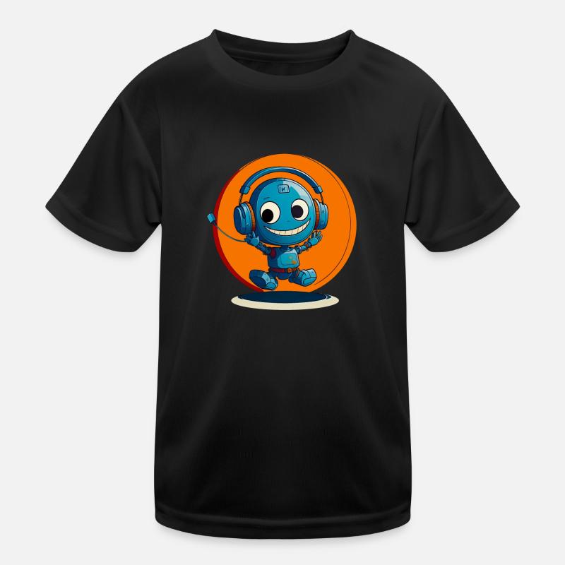 GLÜCKLICHER SPRUNG Kinder Funktions-T-Shirt
