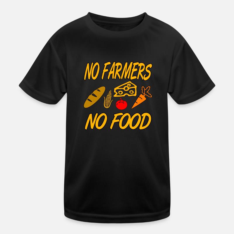 Bauer - Kinder Funktions-T-Shirt - Schwarz