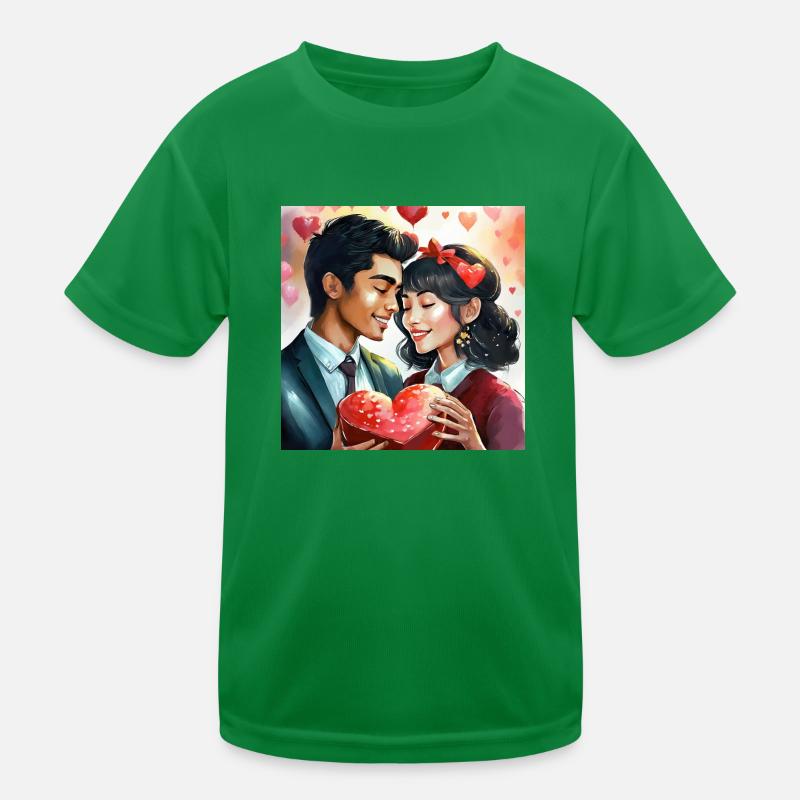Romantik Kinder Funktions-T-Shirt