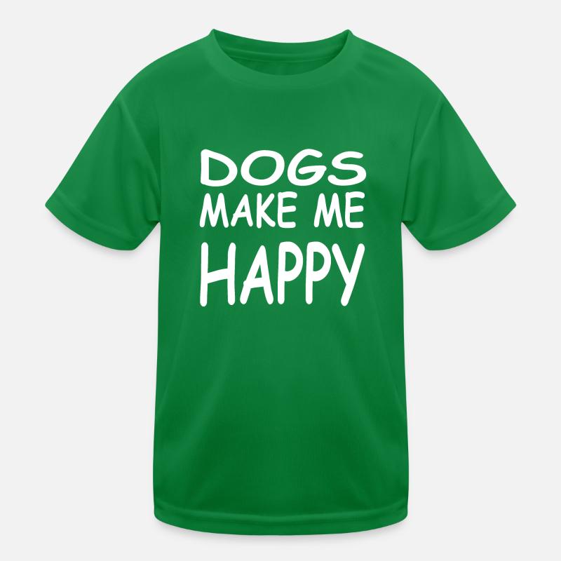Hunde Kinder Funktions-T-Shirt