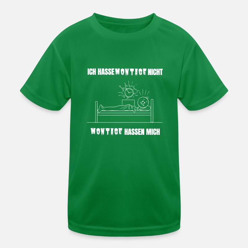 Montage Kinder Funktions-T-Shirt