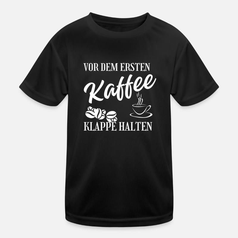 Klappe halten Kinder Funktions-T-Shirt