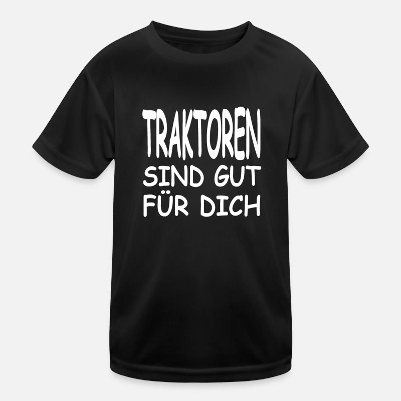 Traktor Kinder Funktions-T-Shirt