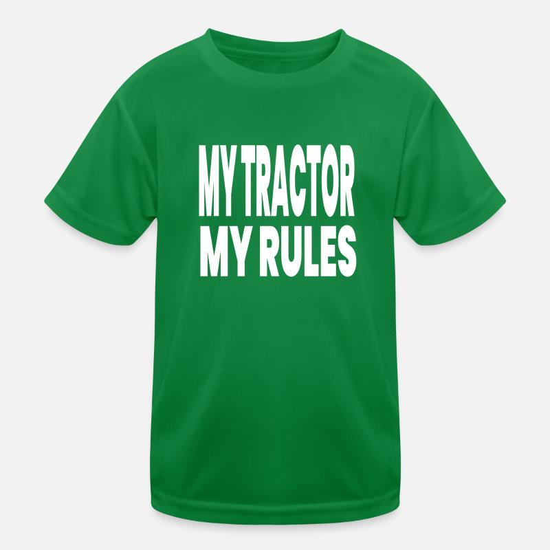 Tractor Kids Functional T-Shirt