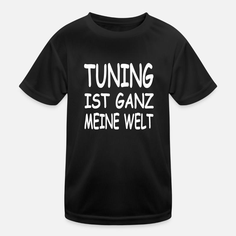 Tuning Kinder Funktions-T-Shirt