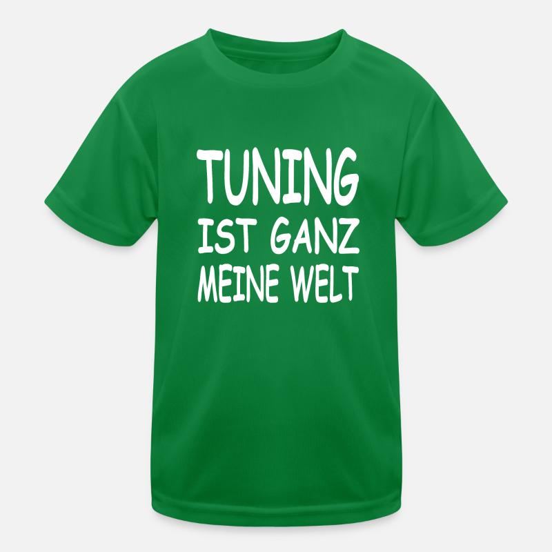 Tuning Kinder Funktions-T-Shirt