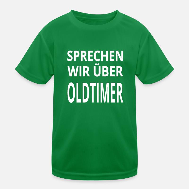 Oldtimer Kinder Funktions-T-Shirt