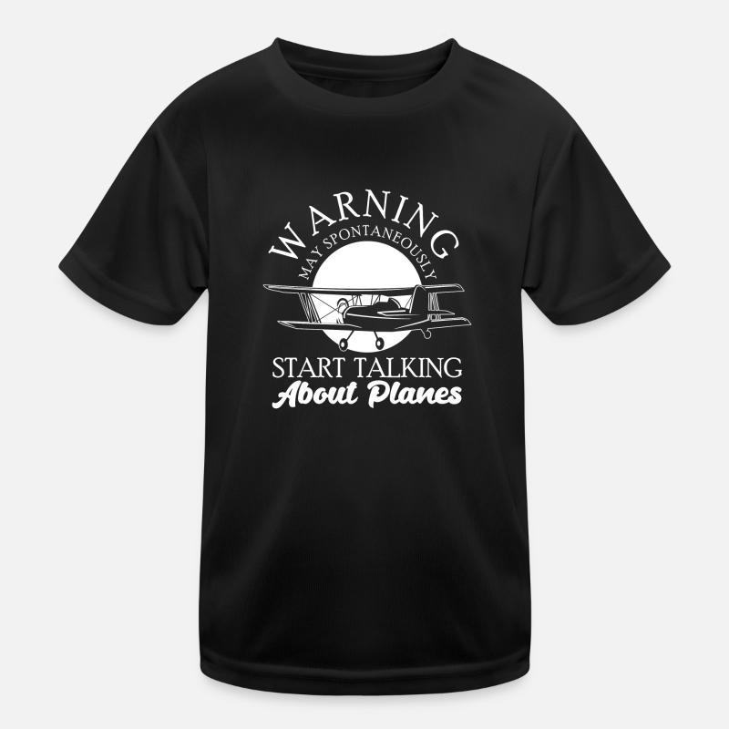 Maquette d’avion T-shirt sport Enfant
