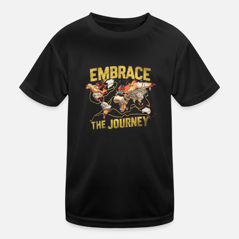EMBRACE THE JOURNEY Kids Functional T-Shirt