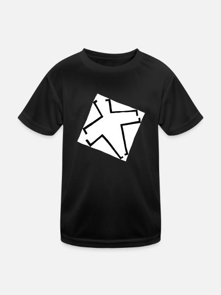 Brotherhood Banner - Kids Functional T-Shirt - black - Front