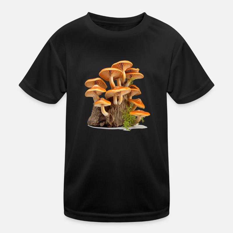 Mushroom picking has a long tradition Kids Functional T-Shirt