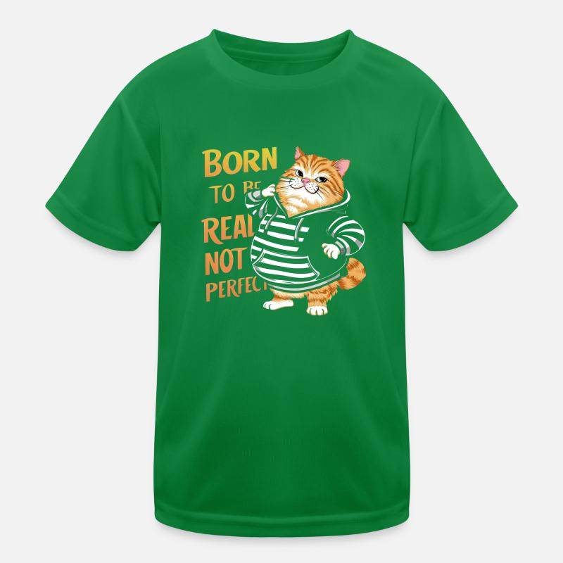 Chat, Beau, Chat Élégant, Art Coloré, Art, Mignon T-shirt sport Enfant
