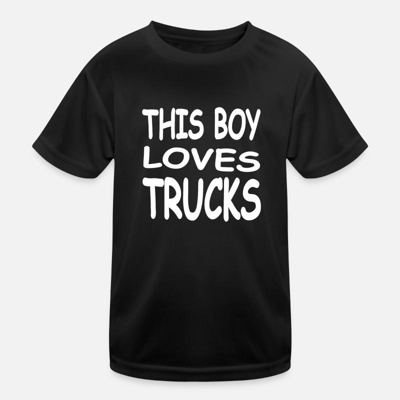 Truck Kinder Funktions-T-Shirt