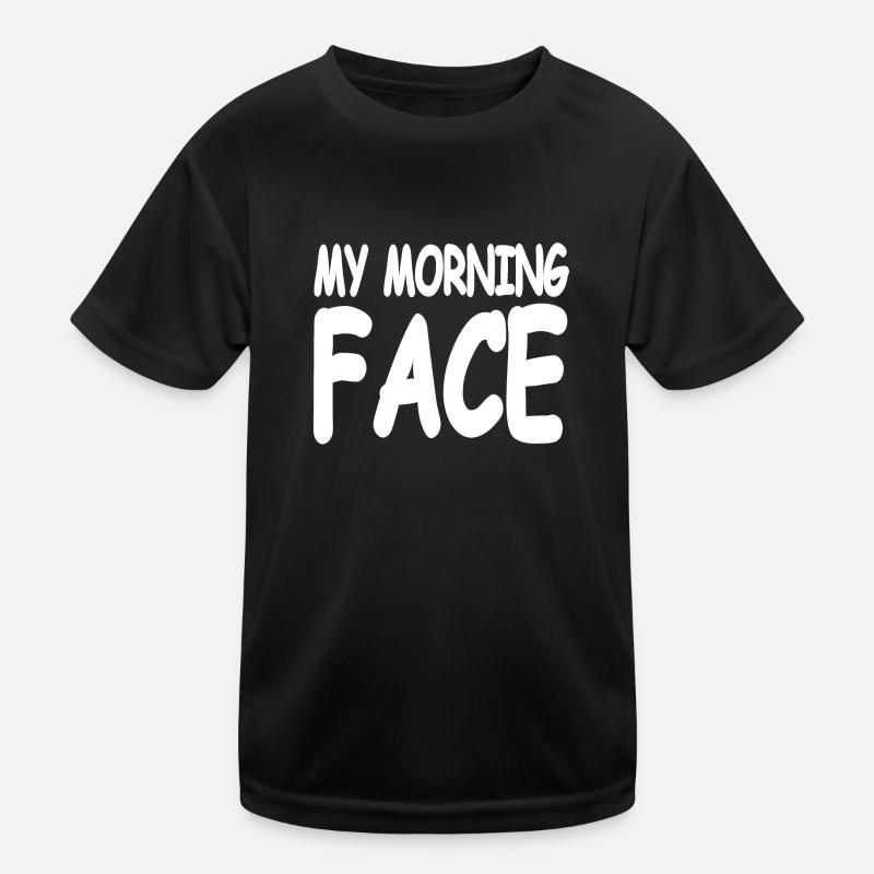 Gesicht Kinder Funktions-T-Shirt