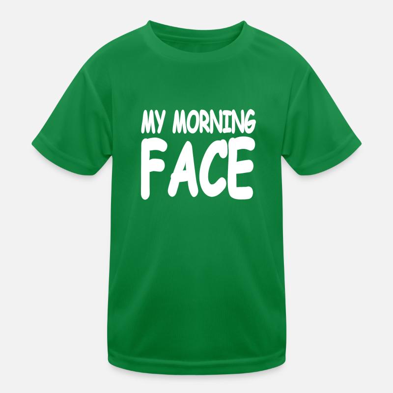 Cara Camiseta funcional para niños