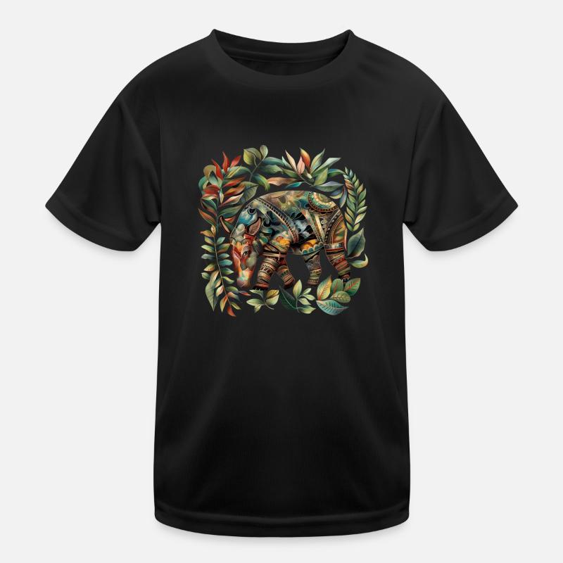 Azteken-Tapir Kinder Funktions-T-Shirt