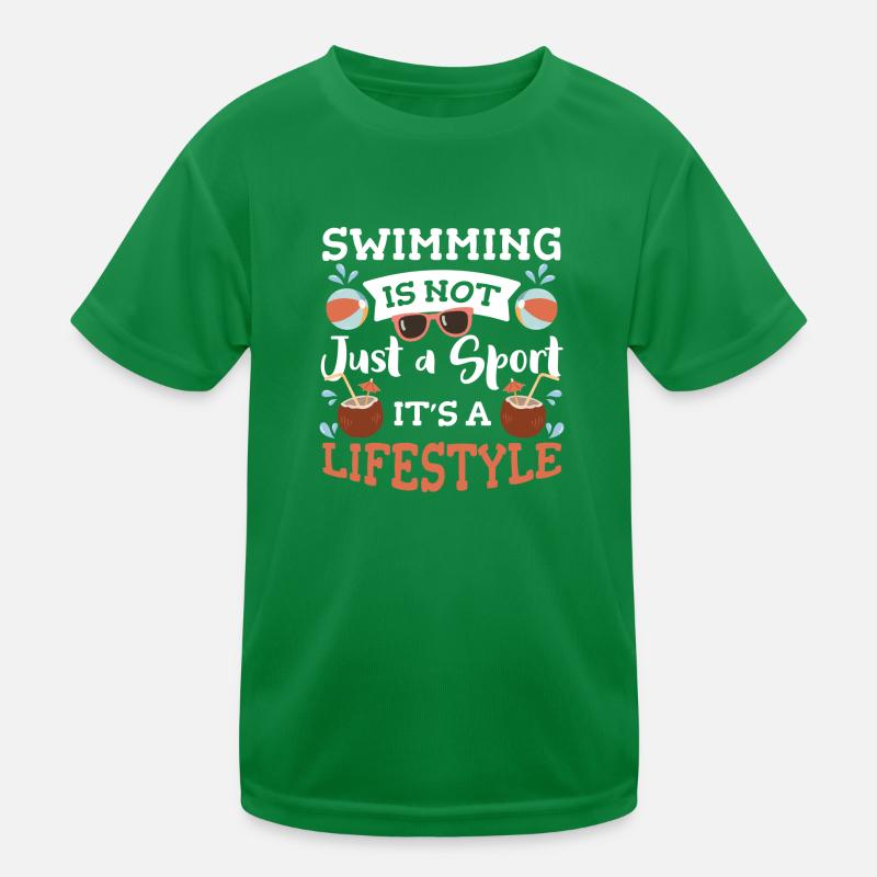 Plongée dans les jardins natatoires T-shirt sport Enfant
