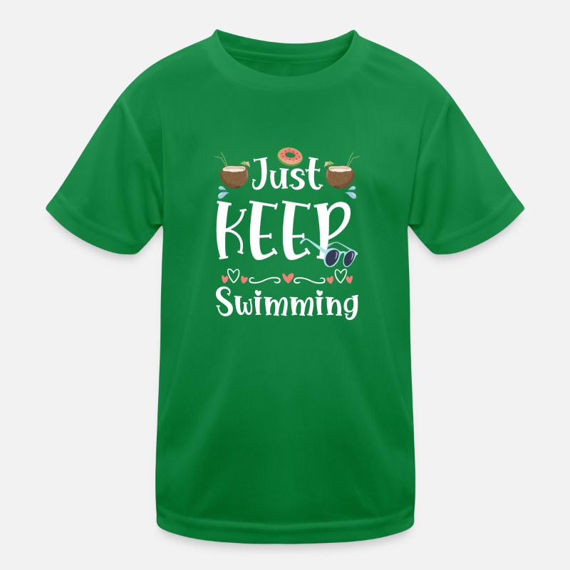 Piscine Eau Soleil Garden Party T-shirt sport Enfant