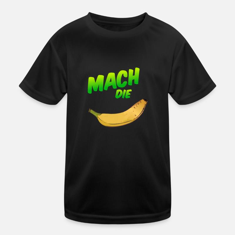 Make the banana Kids Functional T-Shirt
