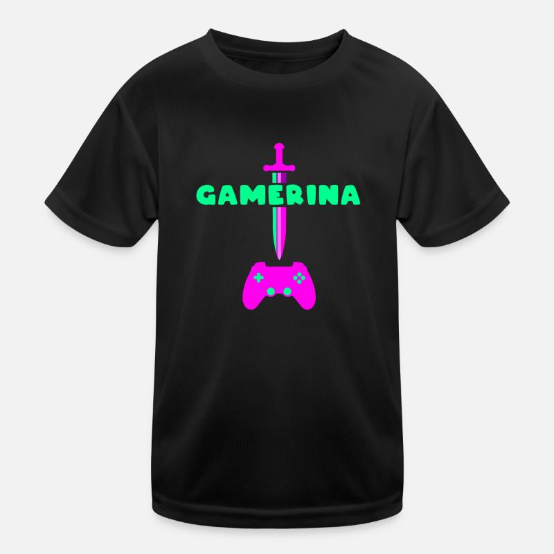 Gamerina # 2 Kinder Funktions-T-Shirt