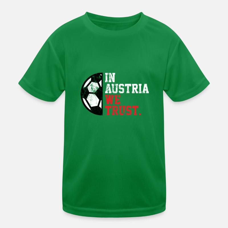 En Autriche, nous faisons confiance T-shirt sport Enfant