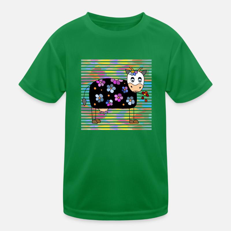Kuh Kinder Funktions-T-Shirt