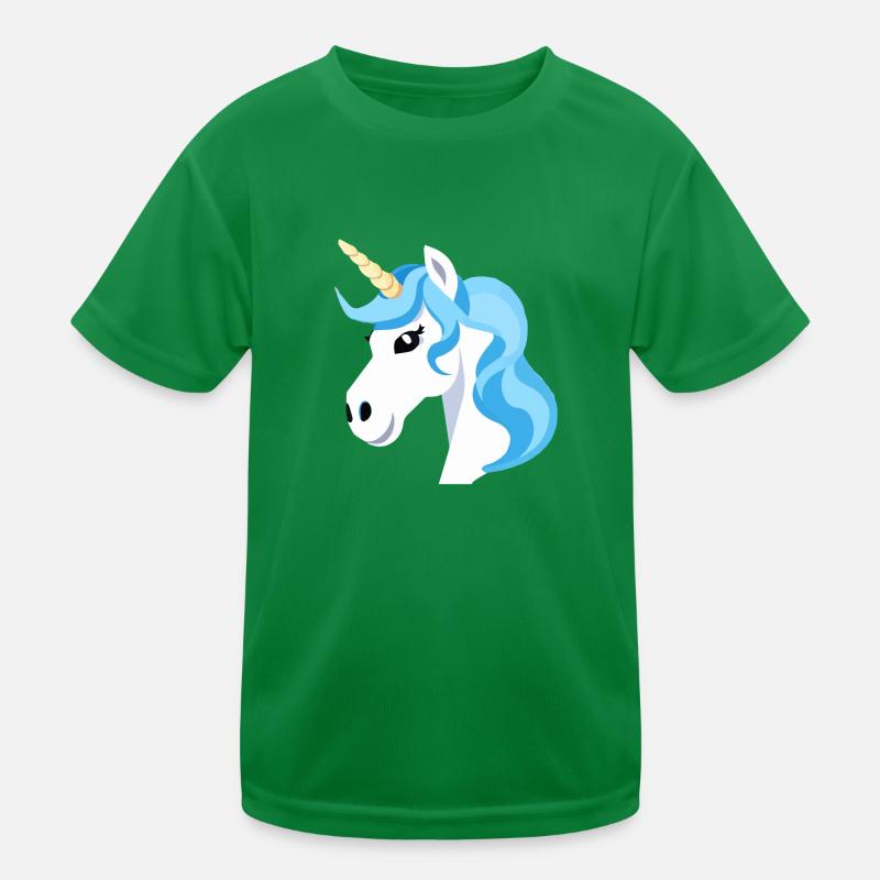 Regenbogen Einhorn Unicorn Rainbow Pferd LGBTQ 1 Kinder Funktions-T-Shirt