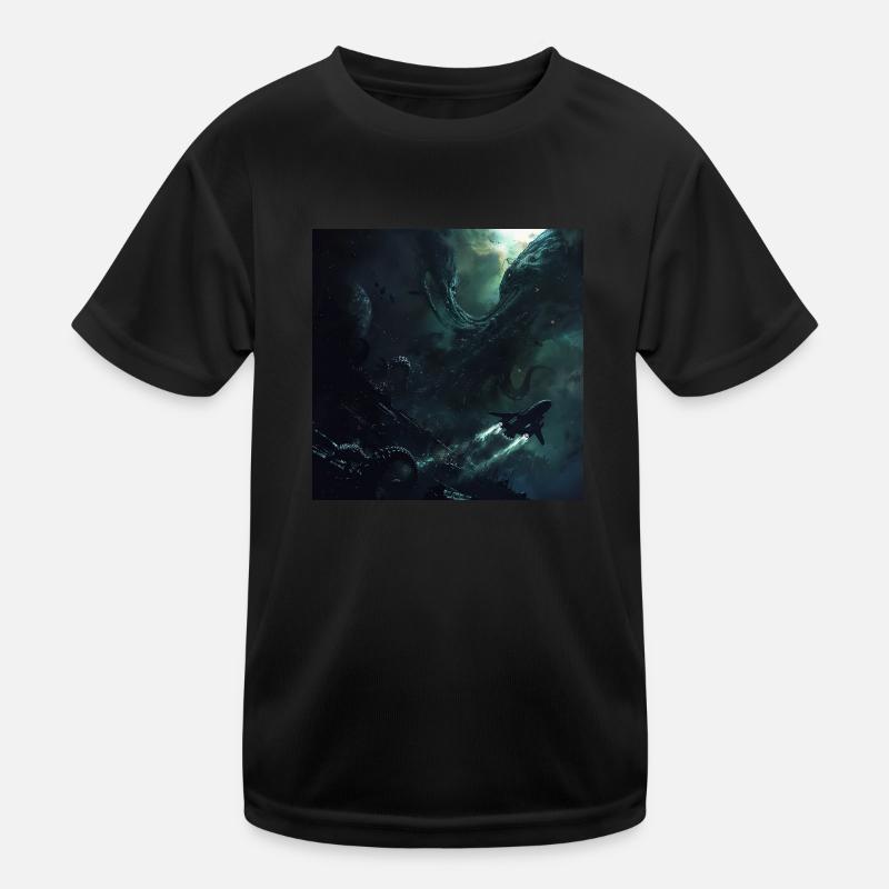 Dark Space Kids Functional T-Shirt