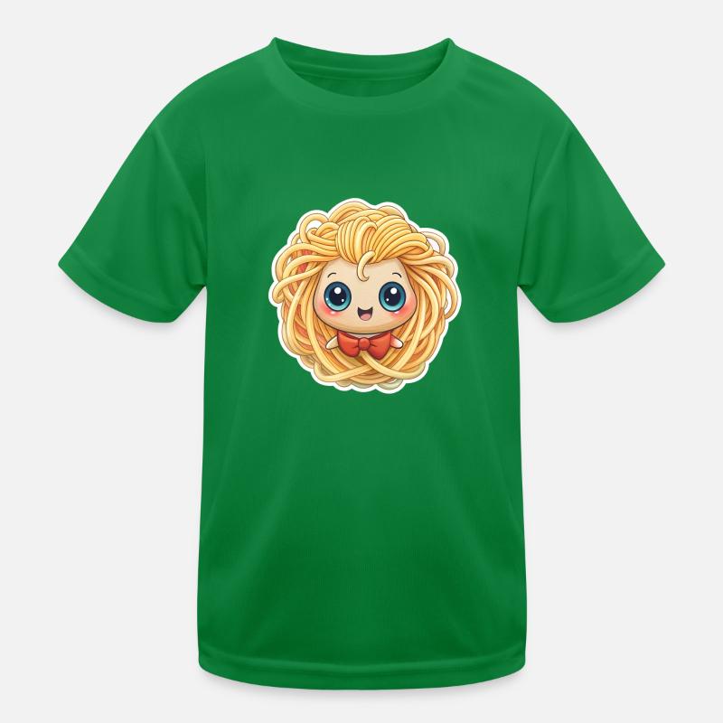 SPAGHETTI-MÄDCHEN Kinder Funktions-T-Shirt