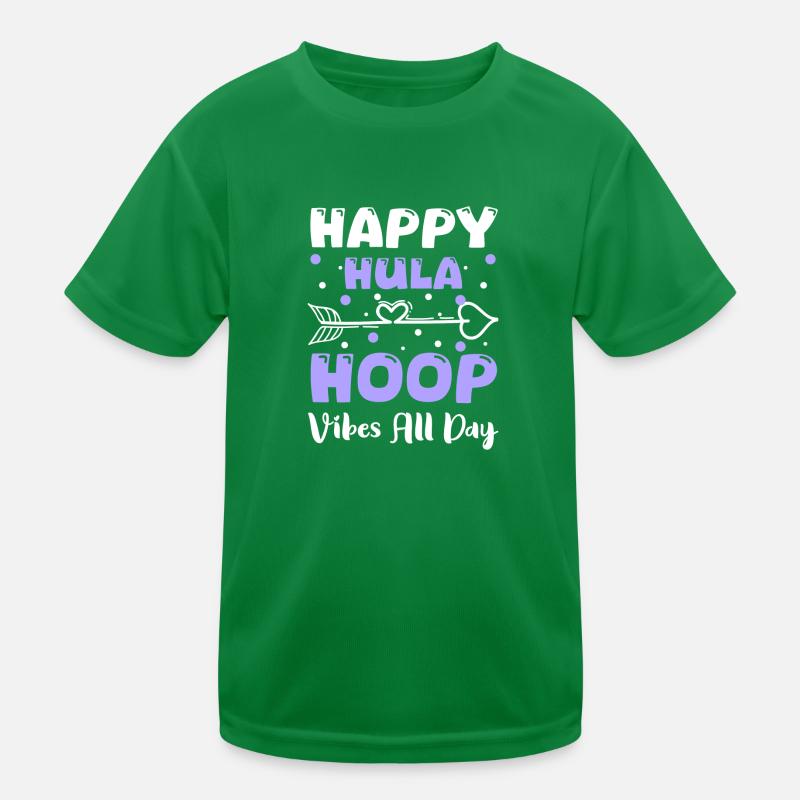 Hulahoop Slimming Fun Kids Functional T-Shirt