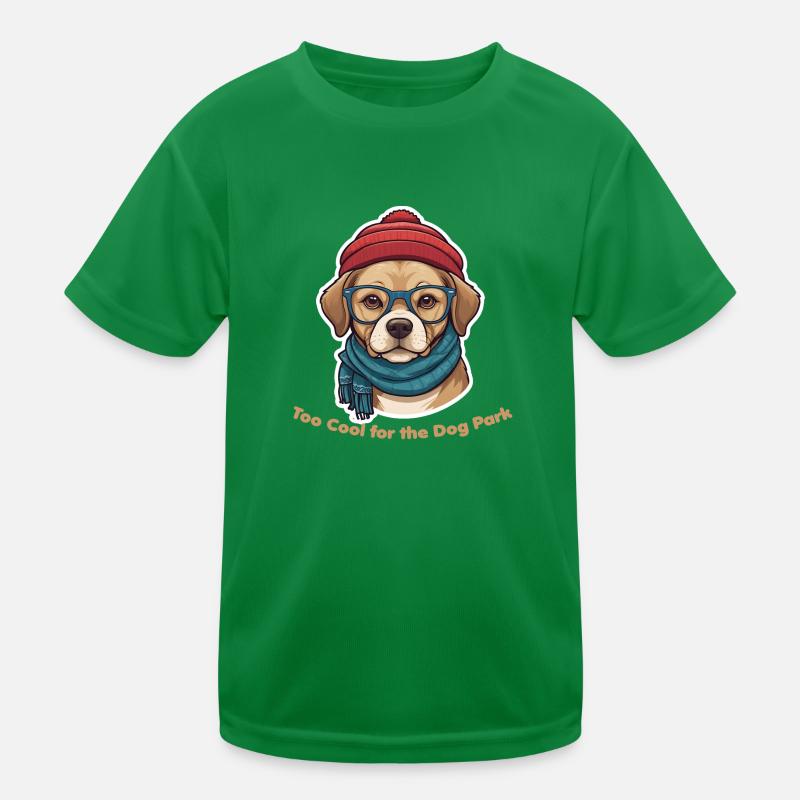 Trop cool pour le parc à chiens T-shirt sport Enfant