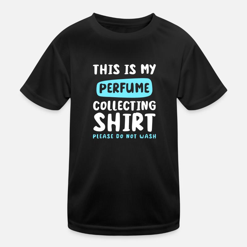 Fragrance Bottle Perfumer Scents Kids Functional T-Shirt