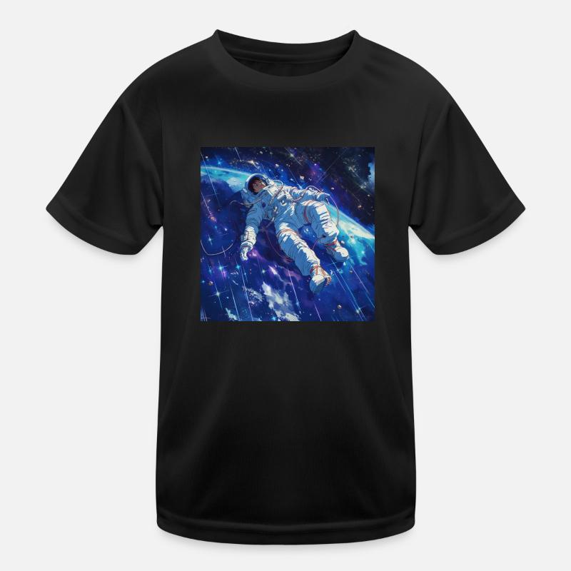 Années 80 Anime Guy Calmant Impression de mode de haute qualité T-shirt sport Enfant
