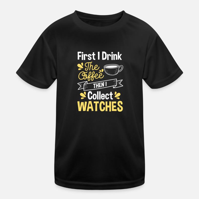 Watch Lovers Watchmakers Chronometer Swiss Kids Functional T-Shirt