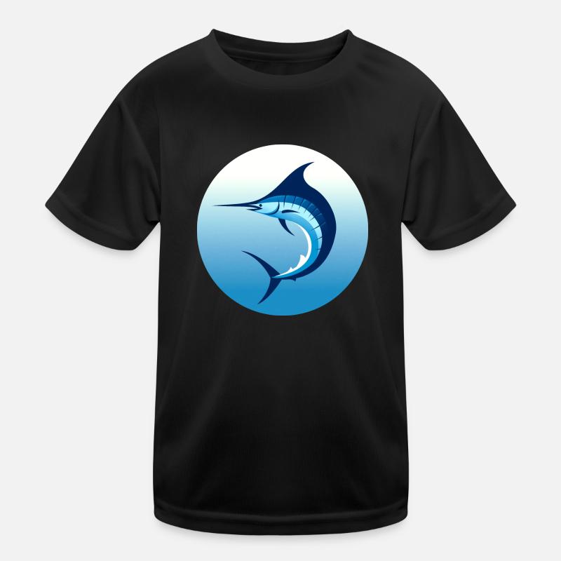 Elegant Marlin Kids Functional T-Shirt